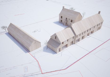 Simon Foote Architects Derby - White House Farm - Housing proposal in historic setting