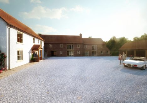 Simon Foote Architects Derby - White House Farm - Housing proposal in historic setting