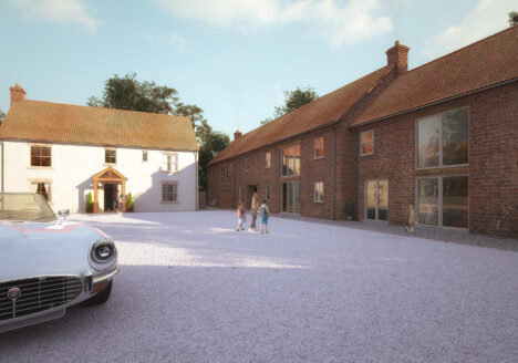 Simon Foote Architects Derby - White House Farm - Housing proposal in historic setting