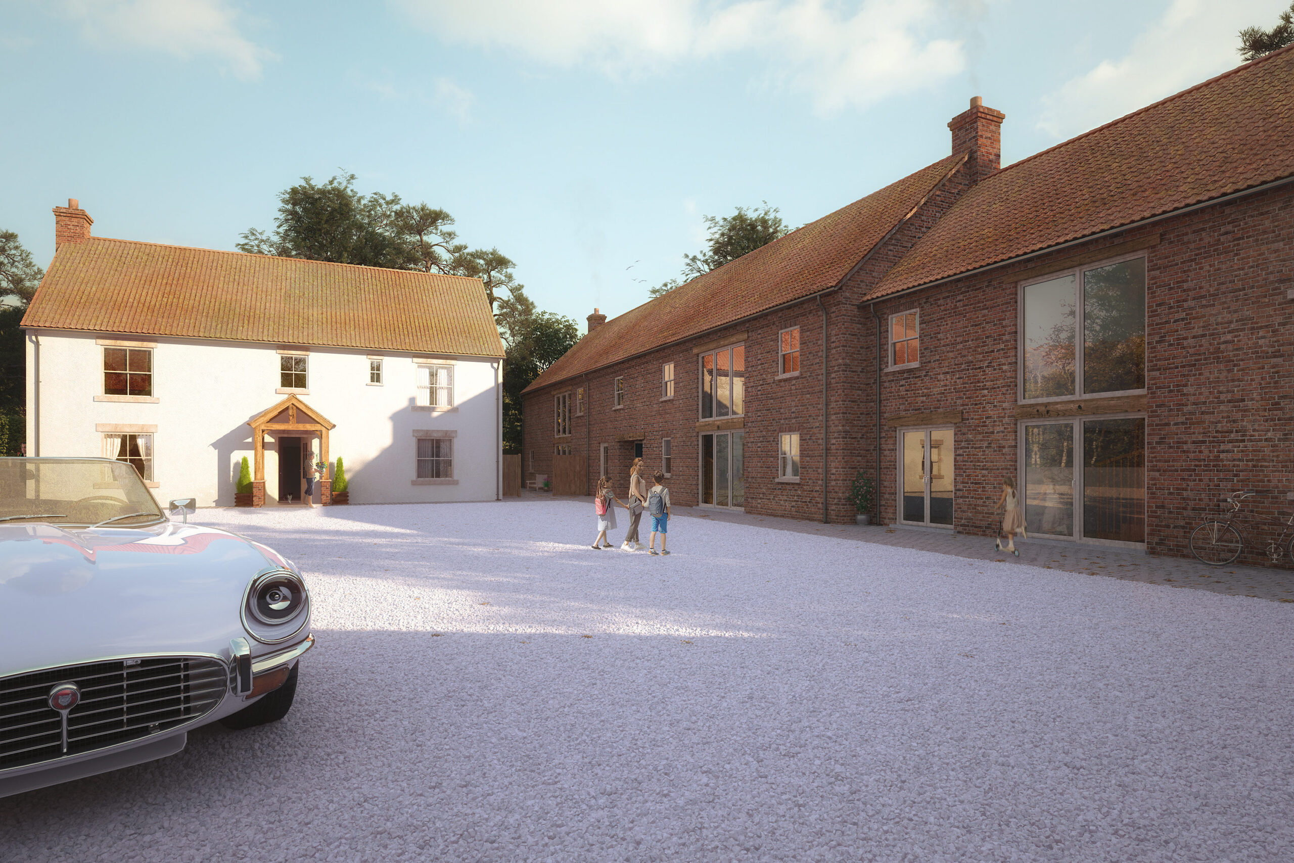 Simon Foote Architects Derby - White House Farm - Housing proposal in historic setting