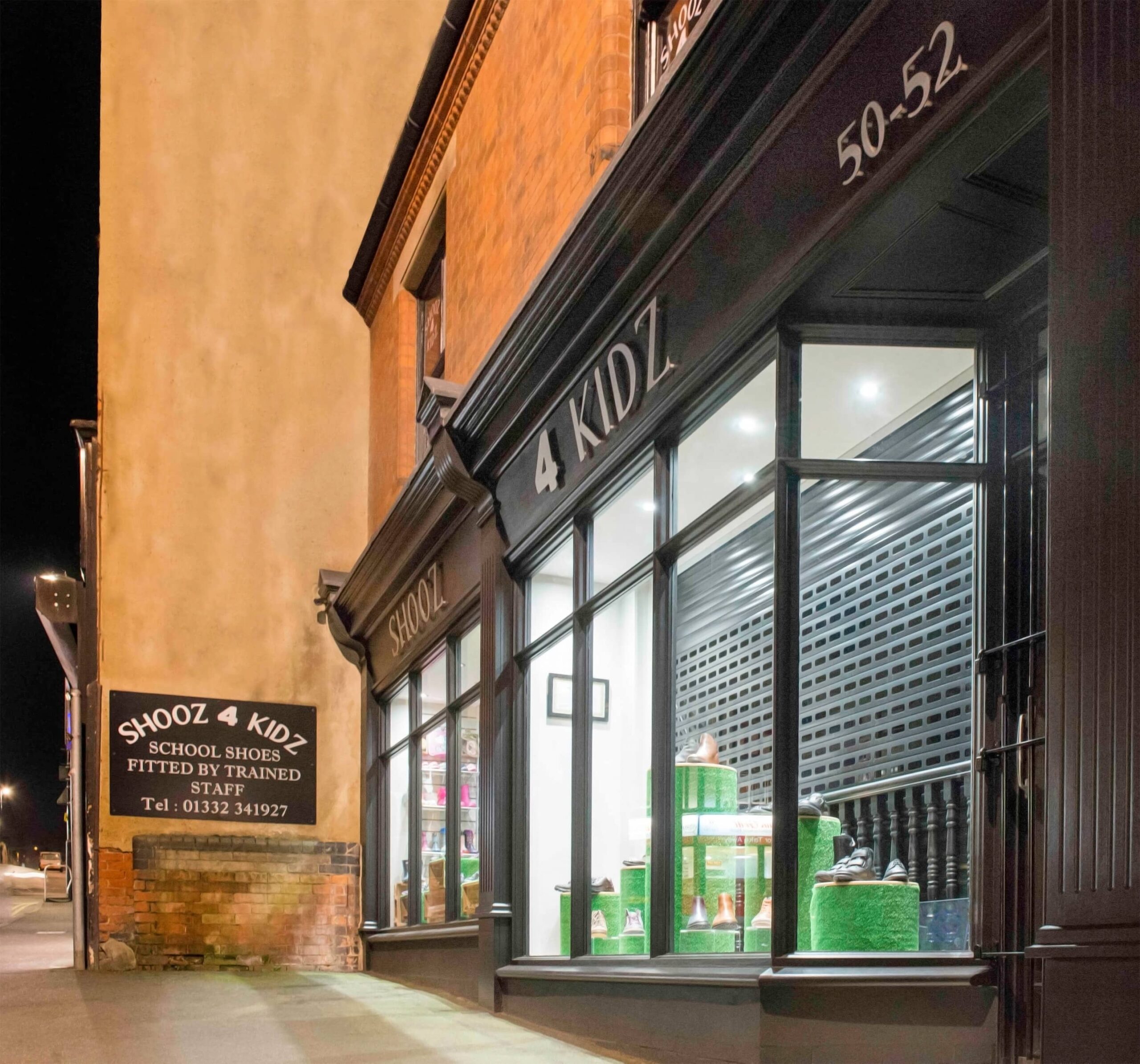 Simon Foote Architects Derby Shop Front Renovation Derby City Centre traditional timber victorian design rejuvenation project