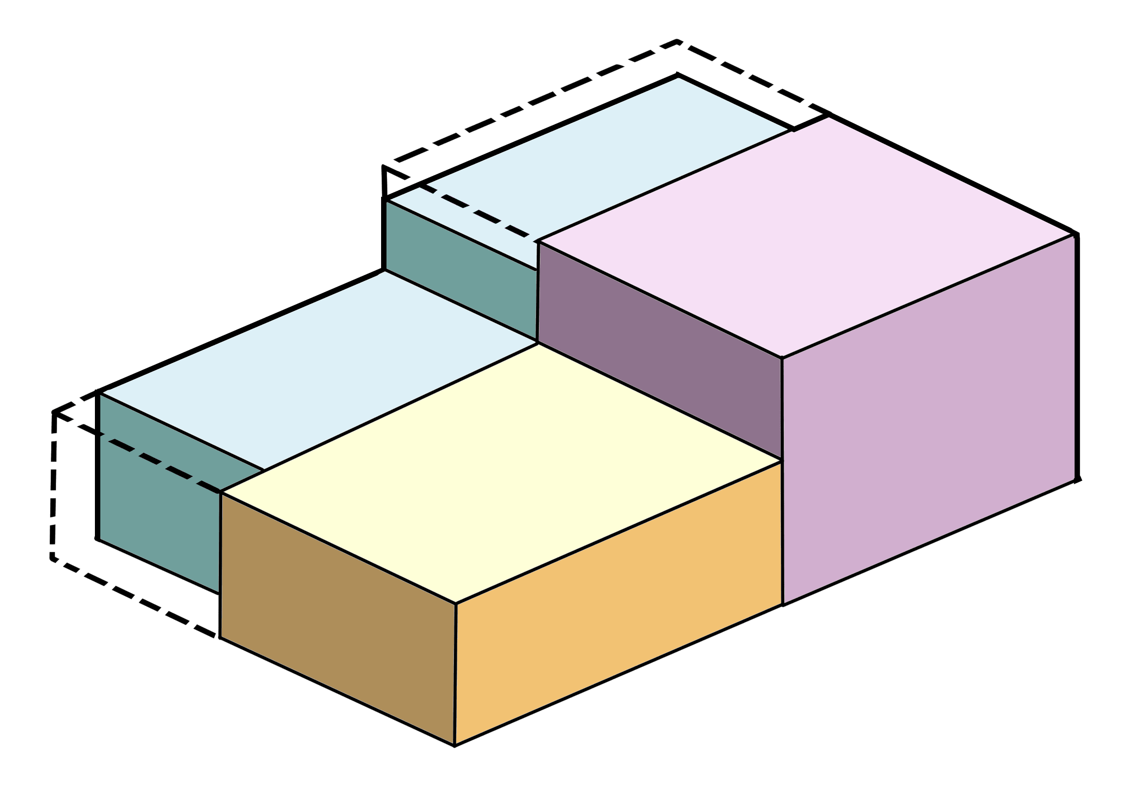 Simon Foote Architects Derby Residential Contemporary New Build Massing Illustration Diagram